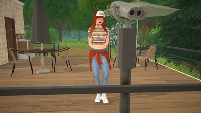 How to look through binoculars in Paralives