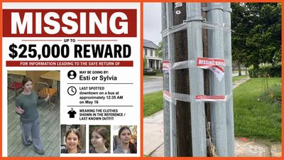 Family of missing 14yo girl plaster city with posters of their daughter’s face, left horrified by what vandals did to them