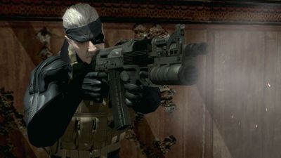 Metal Gear Solid 4's Master Collection gets an impressive new showing, confirming 60fps, shorter load times, and that Solid Snake still loves his iPod