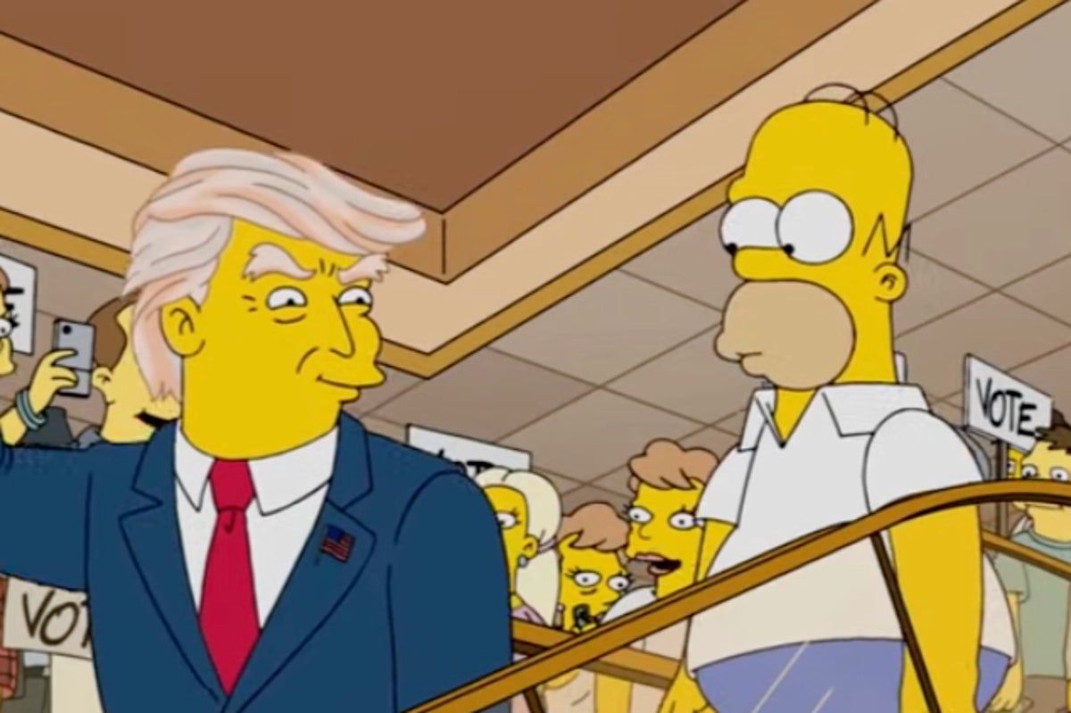 The Simpsons writer who predicted Trump presidency…