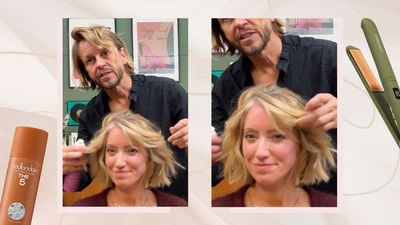 Michael Douglas exclusively shares his expert tips for creating bouncy, voluminous curls on a bob