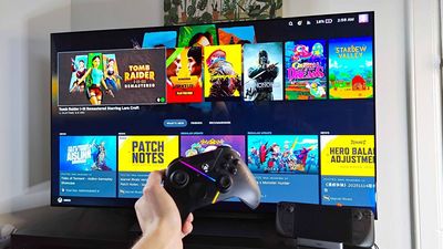 Rather than stressing about Steam Machine performance, I'd start thinking about your TV's specs