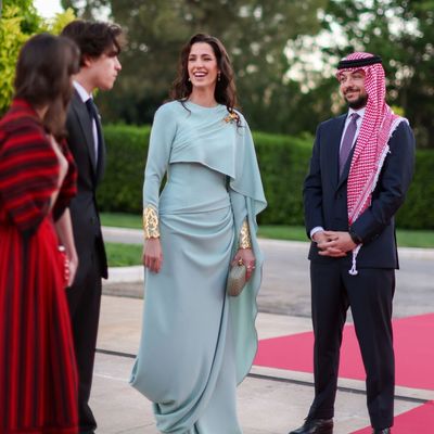 Queen Rania and Princess Rajwa Make A Case For A Box Clutch Comeback
