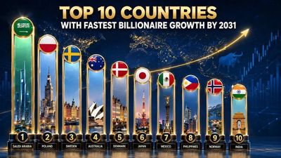 Top 10 countries with fastest billionaire growth by 2031: Saudi Arabia, Poland and Sweden top the global wealth race