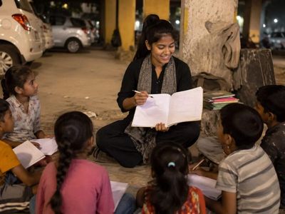 Housemaid's daughter who learnt in parking-lot classroom now teaches children there after passing Class 10