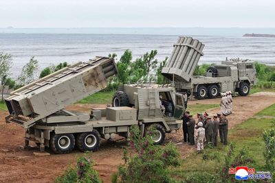 North Korea tests AI-guided missiles and artillery rockets designed for modern warfare, KCNA says