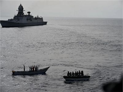 INS Kolkata thwarts suspected piracy attack near merchant vessel MV Mashallah 1