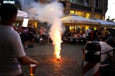 Crystal Palace fans involved in violent scenes ahead of Conference League final in Leipzig