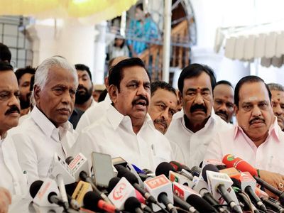 AIADMK factions patch up, withdraw MLAs disqualification plea