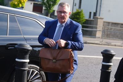 Donaldson arrives at court ahead of prosecution opening in sexual offences trial