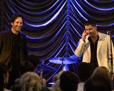 Power Ballad review – Nick Jonas and Paul Rudd star in terrific comedy of bromance and betrayal