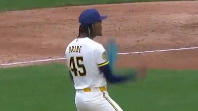 Brewers Pitcher Abner Uribe Embarrasses His Own Manager With Bizarre Crotch-Chopping Celebration vs. Cardinals