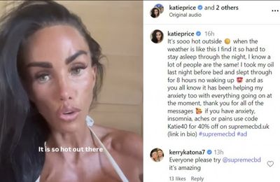 Katie Price's stress levels 'off the key' amid husband's disappearance but says 1 product has helped