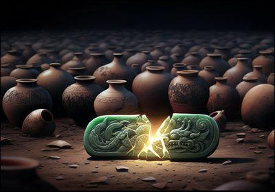 Chinese proverb of the day: 'Better to be a broken piece of jade than an intact piece of...' - insipring lessons on integrity, honor, self-respect, understanding life choices and why staying true to your values is important