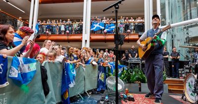 Hundreds attend World Cup version of Scottish hit live launch