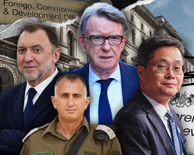 Revealed: Mandelson vetting warned of ties to senior figures in China, Russia and Israel