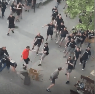 Crystal Palace and Rayo Vallecano fans 'minutes from serious injuries' in Conference League final violence