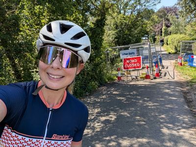 Cyclists love a good road closure - this one helped quash intrusive thoughts of leaving my children without a mother
