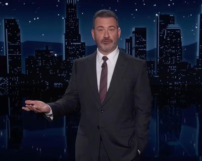 Jimmy Kimmel on Trump’s no-show at Don Jr’s Bahamas wedding: ‘Flying to an island makes him miss Epstein’