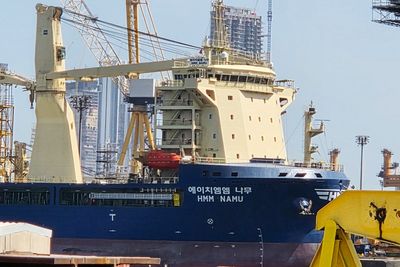 South Korean vessel ‘likely hit by Iranian missile’ in Strait of Hormuz