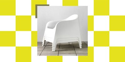 Think Plastic Outdoor Chairs Are Ugly? This Shapely, Stackable IKEA Design Will Make You Think Again — And It's Just £49