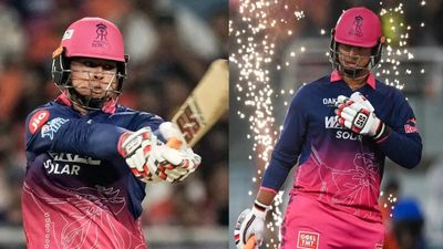 Sooryavanshi out for 97 off 29 balls, three runs short of breaking Gayle's fastest IPL century record