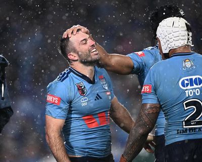 James Tedesco’s thrilling last-minute try delivers another monument to State of Origin