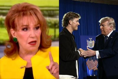 The View’s Joy Behar calls Jaxson Dart’s support of Trump ‘the definition of stupidity and racist’
