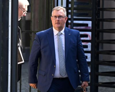Sexual assault by ex-DUP leader Jeffrey Donaldson left girl ‘feeling sick’, trial hears