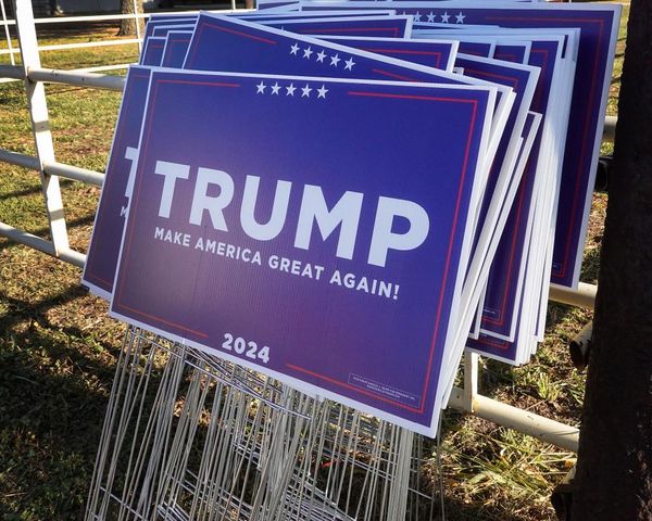 California veteran known for pro-Trump display outside his home dies after assault