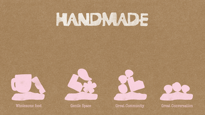 This coffee shop's branding showcases handcrafted brilliance