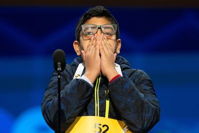 How one 14-year-old is training like an Olympian to win the National Spelling Bee