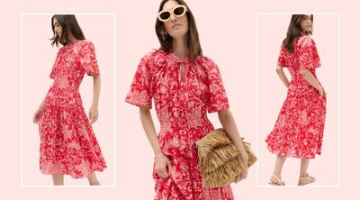 Trust me, this playful pink M&S dress will keep you feeling cool and looking good all summer - and it's got the perfect sleeve length
