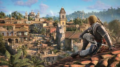 Assassin's Creed Black Flag Resynced creative lead says "the world of the Caribbean is a little bit more dense" compared to Shadows' take on Japan
