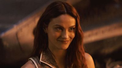 Camila Mendes' Plunging White Dress For Masters Of The Universe's Premiere Can't Pull Me Away From Her Teela-Blue Eyes