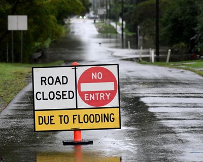 Wild weather unleashes thunderstorms across south-east Australia, triggering flash flooding