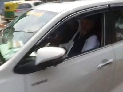 DK Shivakumar arrives at CM Siddaramaiah's residence for 'breakfast meeting' amid Karnataka leadership change reports