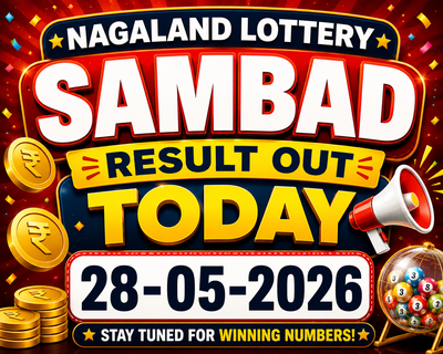 Nagaland Lottery Sambad result out today (28-05-2026); check Rs 1 crore prize winning number and full list here