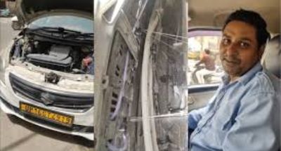 Taxi Driver’s “Desi Jugaad” AC Hack Goes Viral Amid Severe Heatwave
