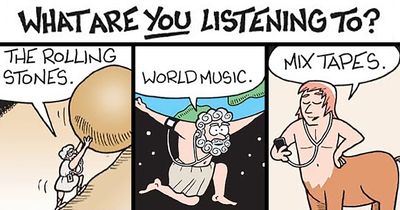 This Cartoonist Turns Songs, Bands, And Pop Culture Into Hilarious Comics (21 New Pics)