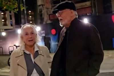 Helen Mirren called 'an evil Zionist b***h' as she's accosted by pro-Palestine activist in London