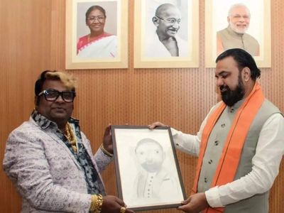 Vincent van Gogh of Bihar: Portrait gifted to Bihar CM Samrat Choudhary sparks meme fest with comparisons to Picasso, Majnu Bhai