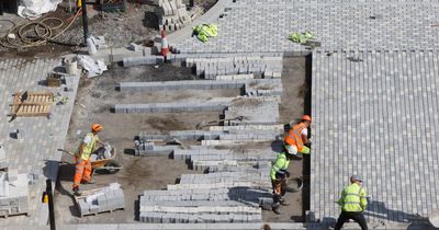 New images reveal progress on Glasgow George Square refurbishment project