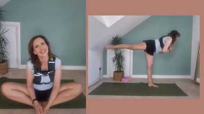 I started doing yoga with a weighted vest - and found benefits for my strength, balance and mind in just 2 weeks