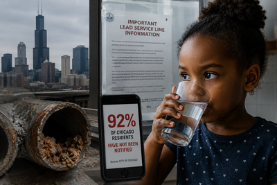 Chicago Is Poisoning Its Own Children Through Lead Pipes — And 92% of Residents Still Haven't Been Warned