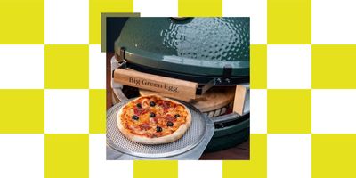 This Clever 'Wedge' Transforms Your Big Green Egg Grill Into This Season's Most Stylish Pizza Oven