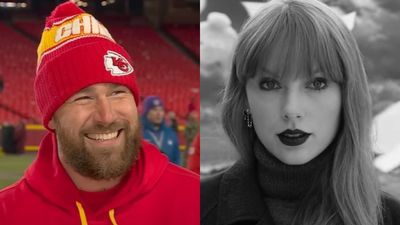 Travis Kelce Defends Chugging A Beer On Camera During Date With Taylor Swift: 'It Could've Gotten Messy'