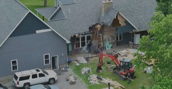 Buffalo Township man accused of damaging family home with excavator during dispute