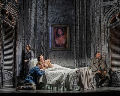 La Traviata review – gripping and genuinely moving staging opens Garsington’s summer season