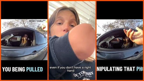 Charges dropped for Florida driver ticketed for holding her phone in a hand she doesn’t have